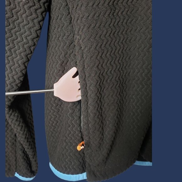 Ventures Endurance Unisex Hooded Jacket Hot Chocolate Brown/Blue Medium - Picture 5 of 11